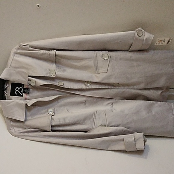 Tan  Trench Coat light weight NWT - Picture 3 of 5